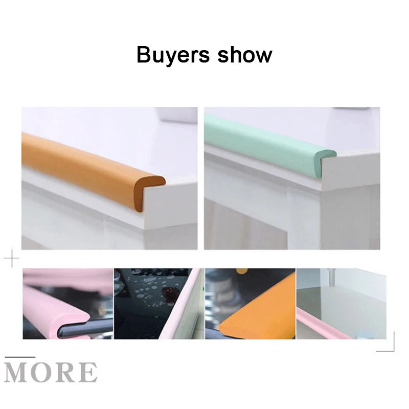2M Flexible Baby Corner and Edge Protector Bumper Strip for Home Safety