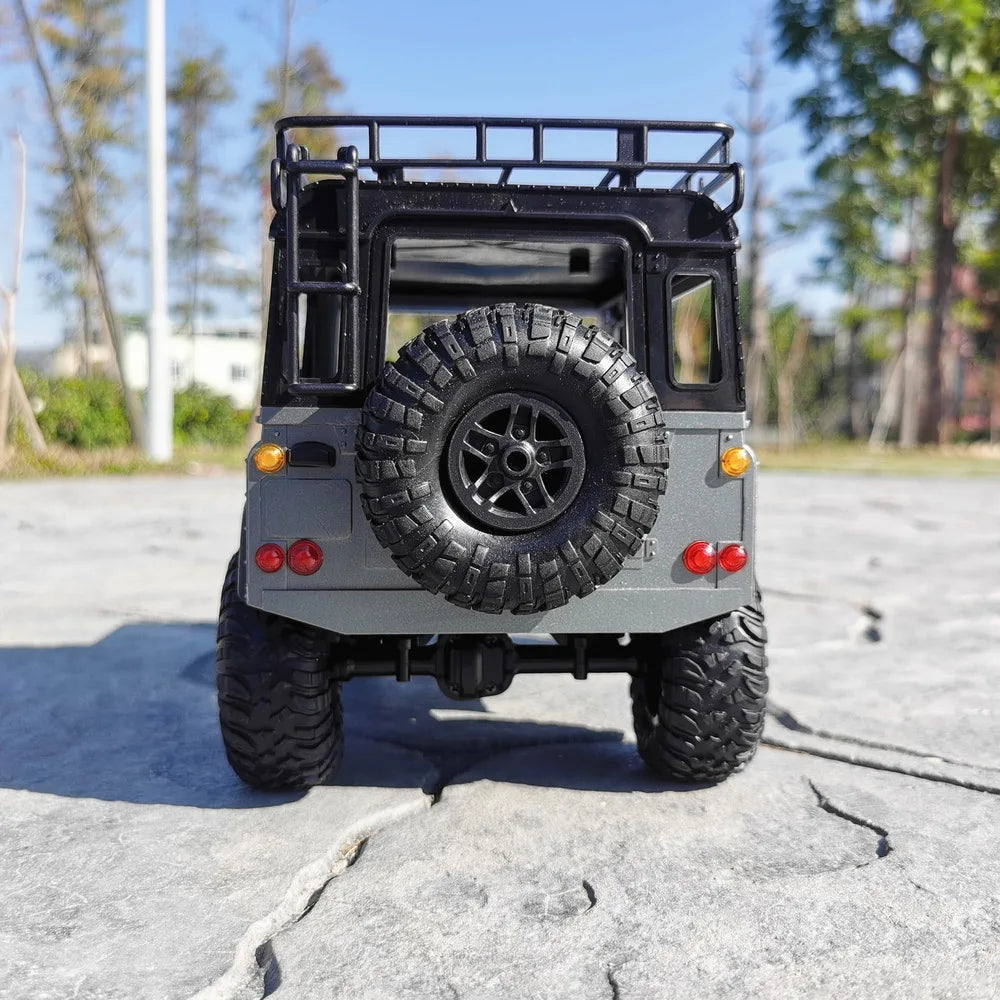 1:12 Scale MN-99S 2.4G 4WD RC Rock Crawler Truck - RTR Remote Control D90 Defender Pickup for Kids and Boys