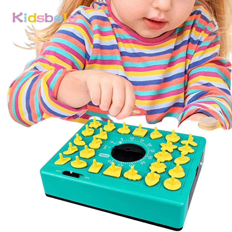 Shape Match Challenge: Timed Pop-Up Board Game for Kids - Enhancing Shape Recognition and Deductive Reasoning Skills