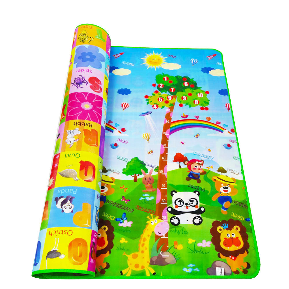 Large EVA Foam Baby Play Mat - Soft Puzzle Crawling Carpet for Kids, 200x180cm Educational Activity Rug