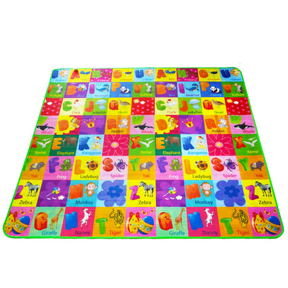 Large EVA Foam Baby Play Mat - Soft Puzzle Crawling Carpet for Kids, 200x180cm Educational Activity Rug