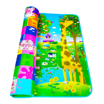 Large EVA Foam Baby Play Mat - Soft Puzzle Crawling Carpet for Kids, 200x180cm Educational Activity Rug