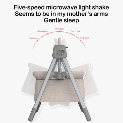 Versatile Baby Crib with Mosquito Net - Portable Electric Travel Bed and Cradle