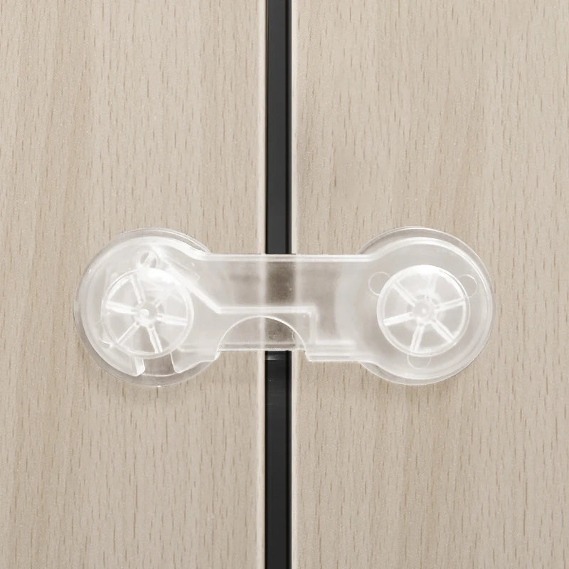 Baby Safety Drawer and Cabinet Lock Set - Anti-Pinch Refrigerator Lock for Childproofing