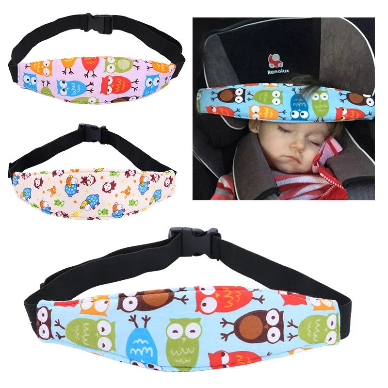 Infant Baby Car Seat Head Support Children Belt Adjustable Fastening Belt Boy Girl Playpens Sleep Positioner Baby Saftey Pillows