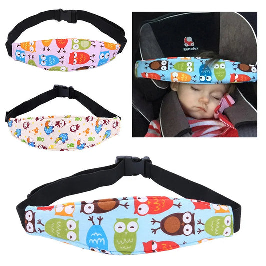 Infant Baby Car Seat Head Support Children Belt Adjustable Fastening Belt Boy Girl Playpens Sleep Positioner Baby Saftey Pillows