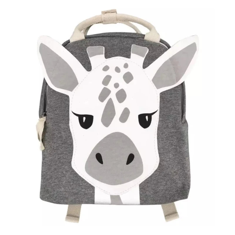 Cute Cartoon Animal Kids Backpack for 3-8 Years Old - Nordic Style School Bag with Snack Toy Storage