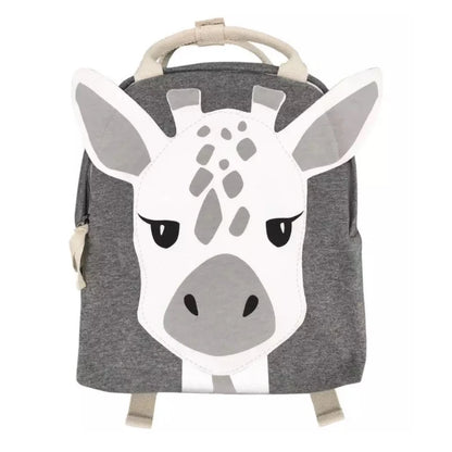 Cute Cartoon Animal Kids Backpack for 3-8 Years Old - Nordic Style School Bag with Snack Toy Storage