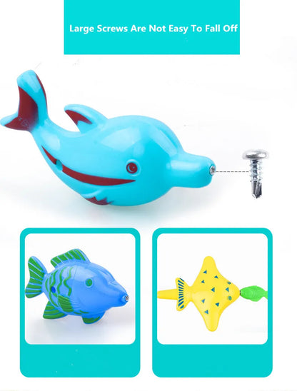 40-Piece Magnetic Fishing Toy Set for Kids with Inflatable Pool - Ideal Outdoor Summer Play Game for Ages 3-12