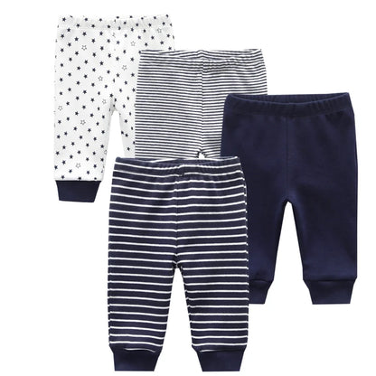 Adorable Cotton Leggings for Infants - Cute and Cozy Trousers for Boys and Girls