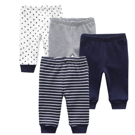 Adorable Cotton Leggings for Infants - Cute and Cozy Trousers for Boys and Girls