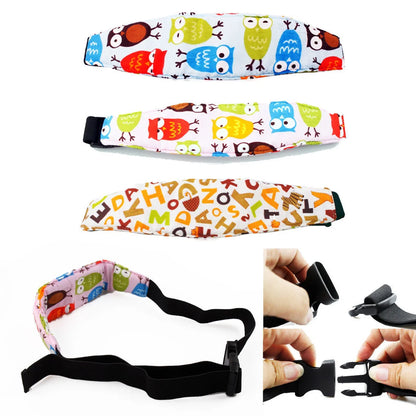 Infant Baby Car Seat Head Support Children Belt Adjustable Fastening Belt Boy Girl Playpens Sleep Positioner Baby Saftey Pillows