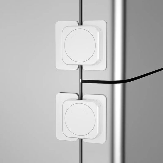 Childproof Refrigerator Lock for Baby Safety - Anti-Open Fridge and Freezer Door Lock with Multi-Functional Cabinet Buckle for Toddler Protection