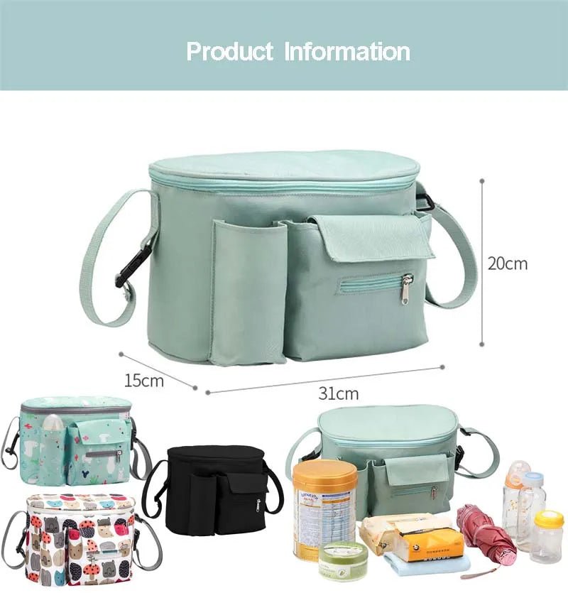 Stylish Large Capacity Diaper Backpack for Moms - Lequeen Maternity Nursing Travel Bag