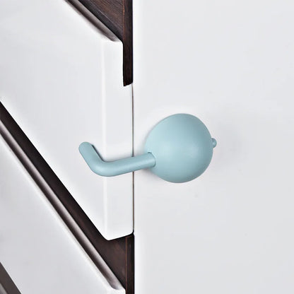 3-Pack Child Safety Cabinet Locks - Anti-Pinch Refrigerator and Drawer Protection for Baby Safety