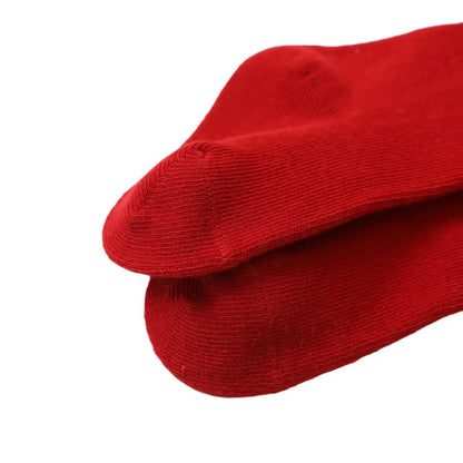 Adorable Christmas Bowknot Socks for Toddlers - 2 Pairs of Mid-Calf Length Holiday Socks for Boys and Girls (Ages 0-4)