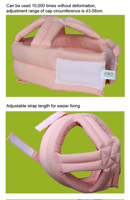 Adjustable Anti-Collision Baby Safety Helmet for Infants and Toddlers (0-3 Years)