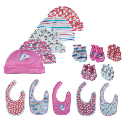 Adorable 100% Cotton Cartoon Baby Hats & Caps for Newborns (0-6 Months) - Essential Baby Accessories