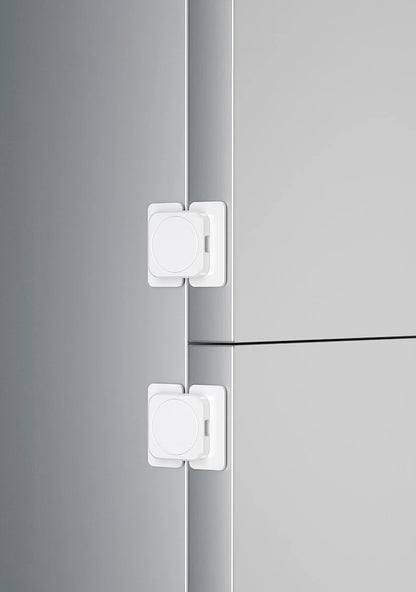 Childproof Refrigerator Lock for Baby Safety - Anti-Open Fridge and Freezer Door Lock with Multi-Functional Cabinet Buckle for Toddler Protection