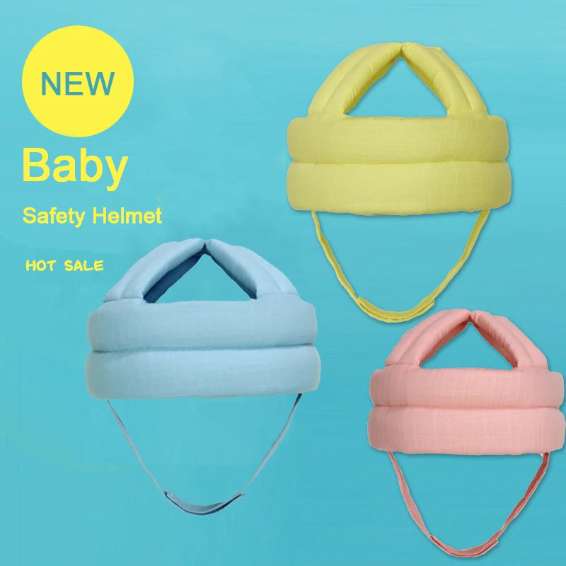 Adjustable Anti-Collision Baby Safety Helmet for Infants and Toddlers (0-3 Years)