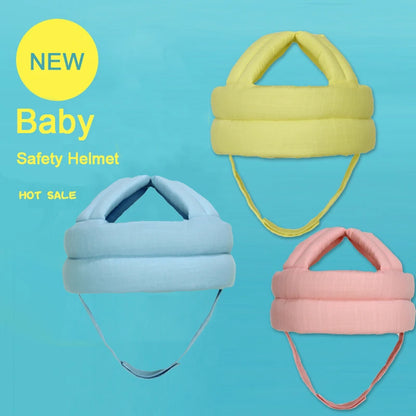 Adjustable Anti-Collision Baby Safety Helmet for Infants and Toddlers (0-3 Years)