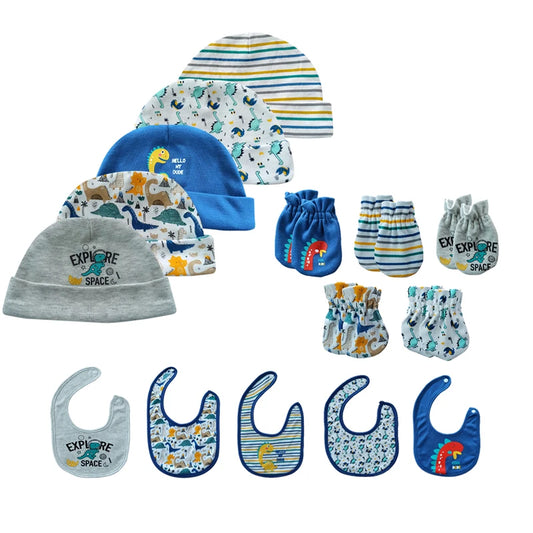 Adorable 100% Cotton Cartoon Baby Hats & Caps for Newborns (0-6 Months) - Essential Baby Accessories