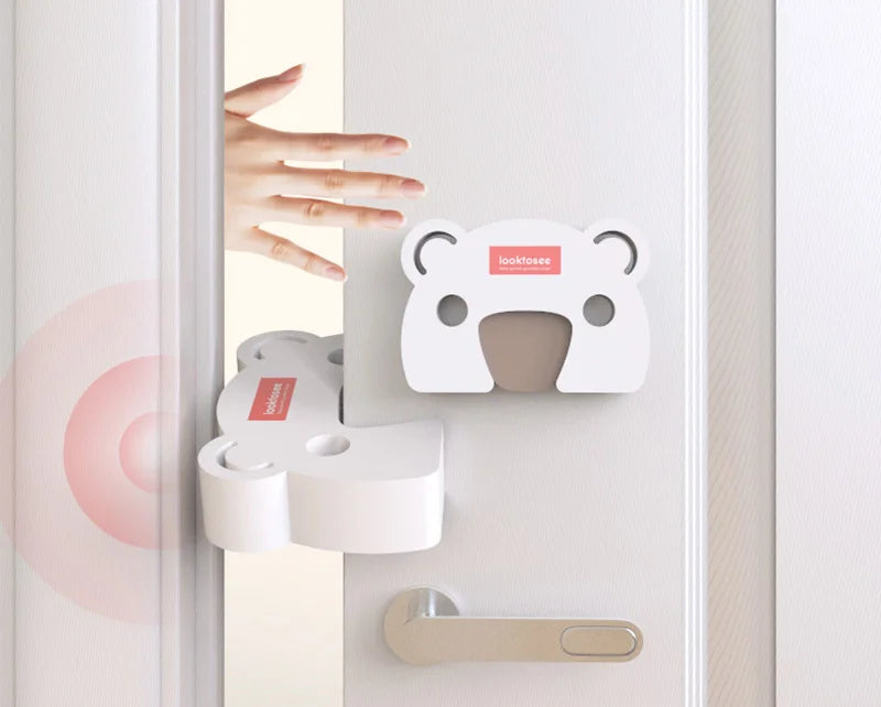 Cartoon Animal Baby Safety Door Stopper – Thick EVA Anti-Pinch Hand Block for Kids