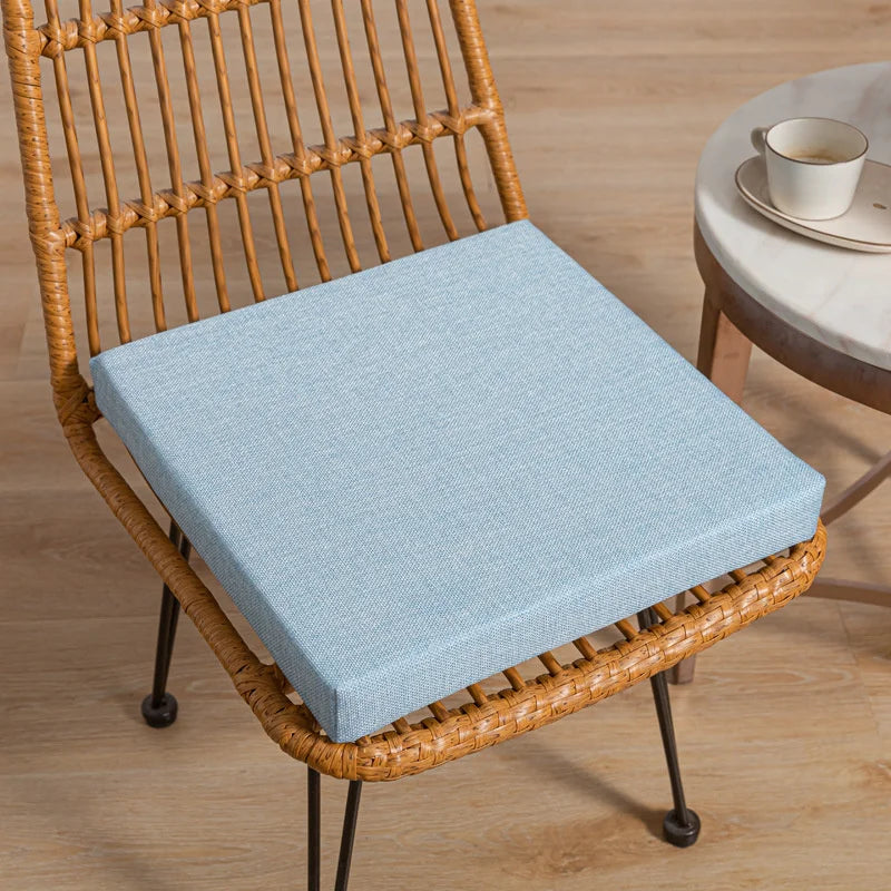 Adjustable Soft Highchair Booster Cushion for Kids - Removable Dining Seat Pad