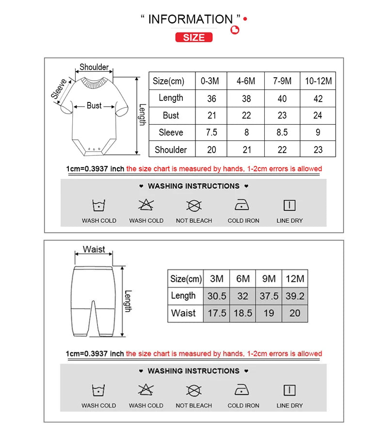 Adorable Bunny-Themed 5-Piece Baby Bodysuit and 4-Piece Pants Set for Newborns (0-12M) - Cotton Toddler Outfit Collection