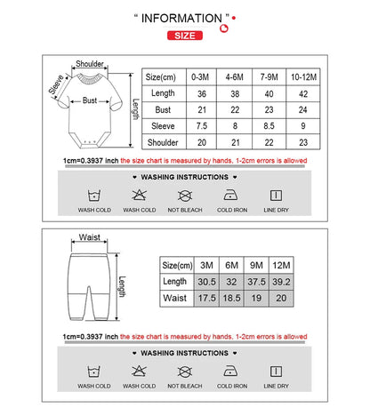 Adorable Bunny-Themed 5-Piece Baby Bodysuit and 4-Piece Pants Set for Newborns (0-12M) - Cotton Toddler Outfit Collection