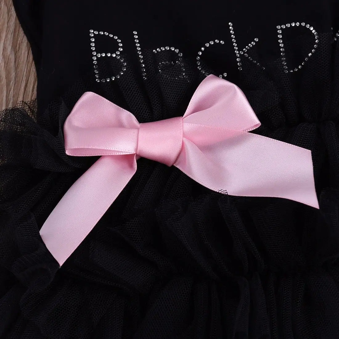 Adorable Baby Girls' Embroidered Little Black Bodysuit Romper - Sizes 0-18 Months Available