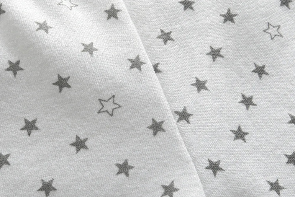 4-Piece Baby Bodysuits and Pants Set - Cotton Newborn Outfit with Free Shipping