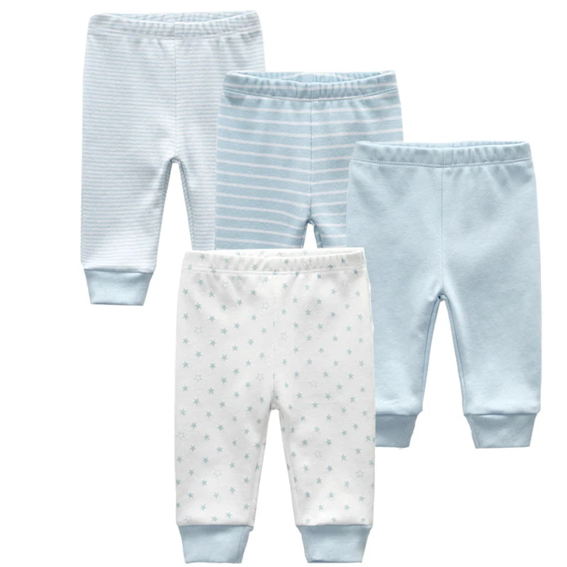 Adorable Cotton Leggings for Infants - Cute and Cozy Trousers for Boys and Girls