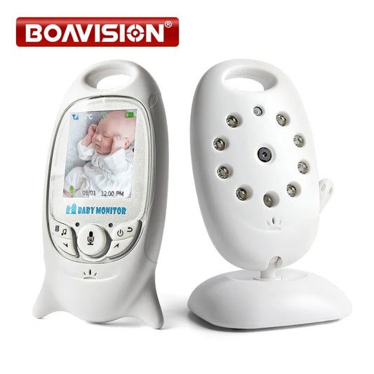 VB601 Mini Wireless Baby Monitor with Night Vision, Two-Way Talk, and Temperature Alert