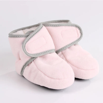 Cozy Cotton Winter Booties for Baby Boys and Girls - Soft First Walkers for Newborns and Infants