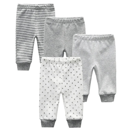 Adorable Cotton Leggings for Infants - Cute and Cozy Trousers for Boys and Girls