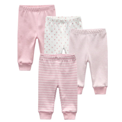Adorable Cotton Leggings for Infants - Cute and Cozy Trousers for Boys and Girls