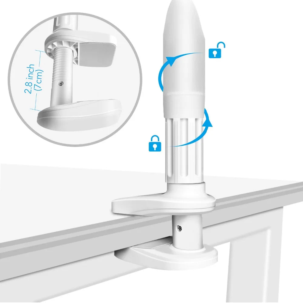 Adjustable 85cm Universal Baby Monitor Mount with Flexible Long Arm Cradle for Phones and Cameras