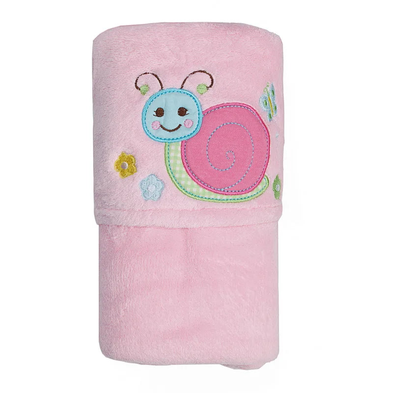 Cute Animal Face Baby Hooded Bath Towel - Coral Fleece Baby Bathrobe for Infants