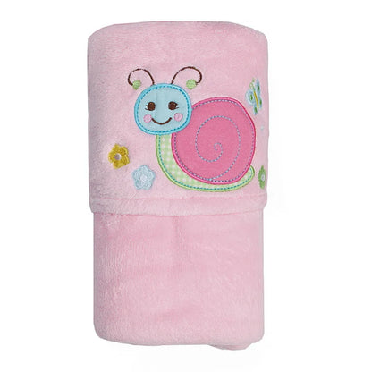 Cute Animal Face Baby Hooded Bath Towel - Coral Fleece Baby Bathrobe for Infants