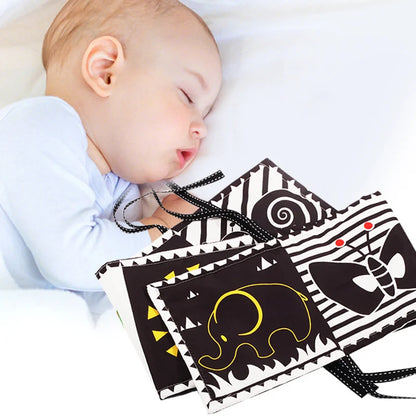 Crib Companion Cloth Books - Educational Baby Bumper Protector & Room Decor