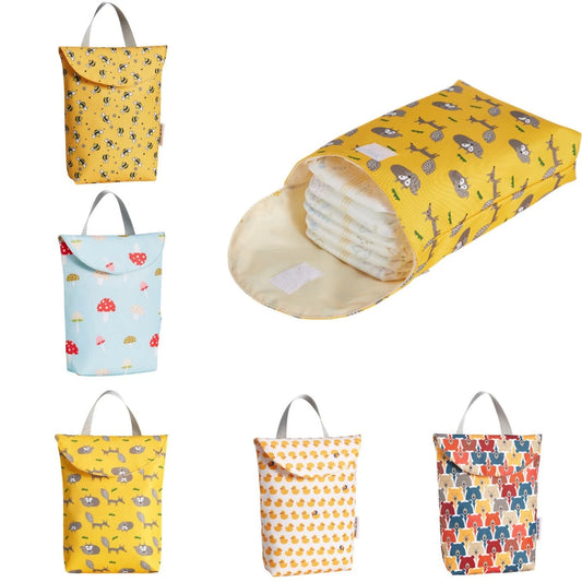 Stylish Waterproof Diaper Bag for Moms - Multifunctional Organizer with Big Capacity and Handmade Craftsmanship
