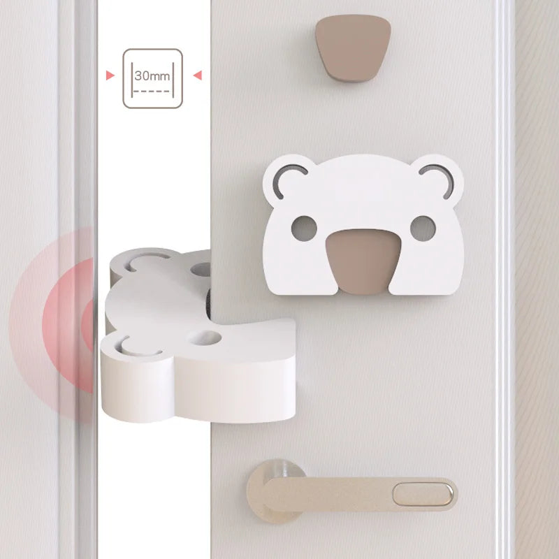 Cartoon Animal Baby Safety Door Stopper – Thick EVA Anti-Pinch Hand Block for Kids