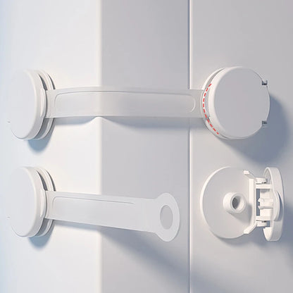 Baby Safety Drawer and Cabinet Lock Set - Anti-Pinch Refrigerator Lock for Childproofing