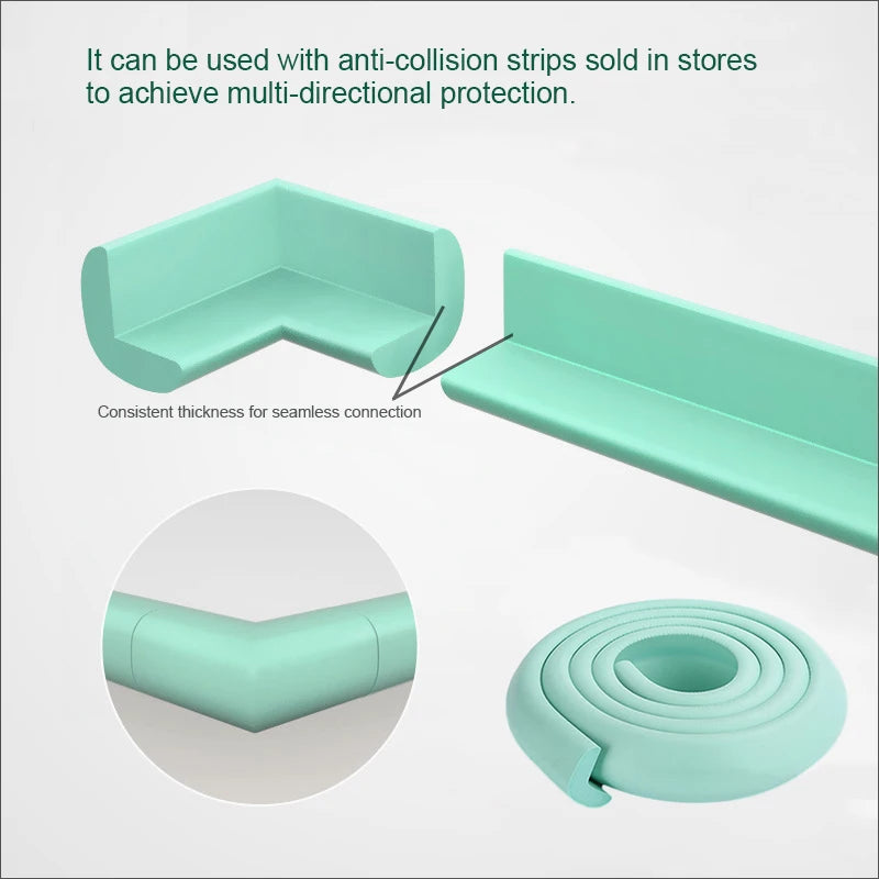 Soft Edge Corner Guards for Baby Safety - 5/10Pcs Furniture Protector Strips
