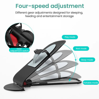 Versatile Infant Bouncer and Swing Chair - Cozy Rocking Solution for Babies
