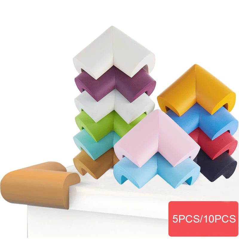 Soft Edge Corner Guards for Baby Safety - 5/10Pcs Furniture Protector Strips