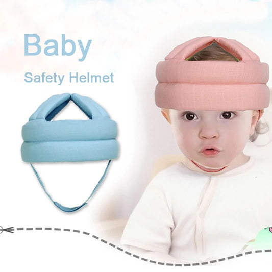 Adjustable Anti-Collision Baby Safety Helmet for Infants and Toddlers (0-3 Years)