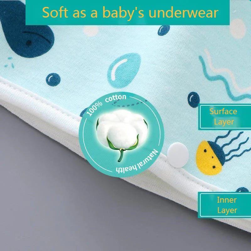 Comfy Reusable Baby Adult Diaper Skirt Shorts 2 In 1 Boy Girl Pants Absorbent Shorts Prevent Skirt Moment Leakage Mat Cover Gift