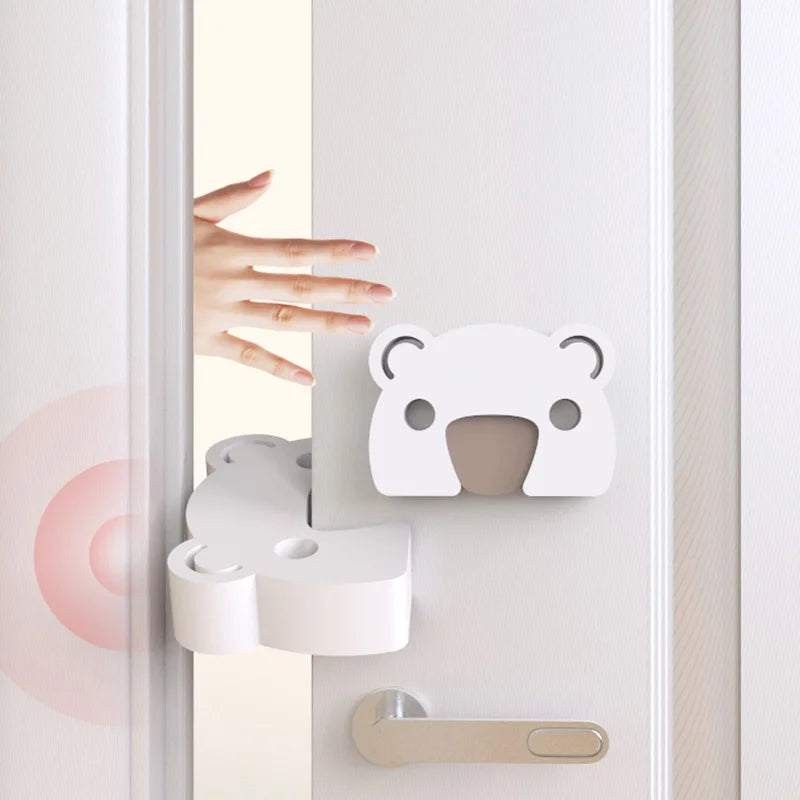 Cartoon Animal Baby Safety Door Stopper – Thick EVA Anti-Pinch Hand Block for Kids